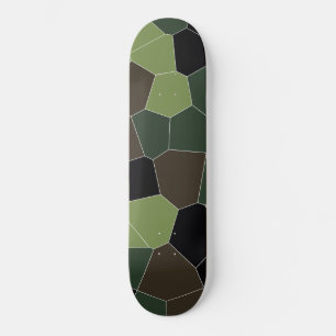 Camo Color Abstract Pattern Skateboard