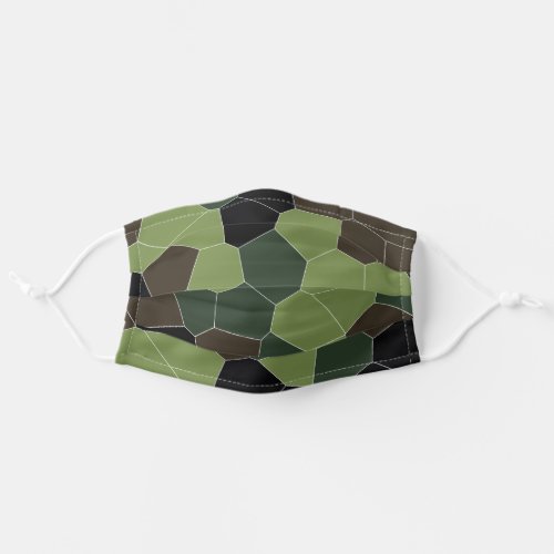 Camo Color Pattern Adult Cloth Face Mask