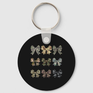 Camo Coquette Bow Duck Hunt Duck Hunting For Men W Keychain