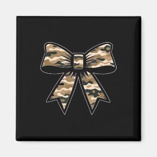 Camo Coquette Bow Duck Hunt Duck Hunting Women Gir Magnet