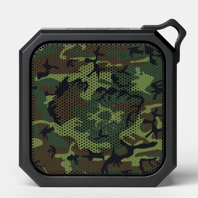 Camo Crazy: When You Just Can't Get Enough Bluetooth Speaker (Front)