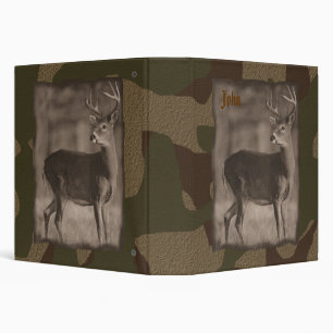 Camo Deer Binder