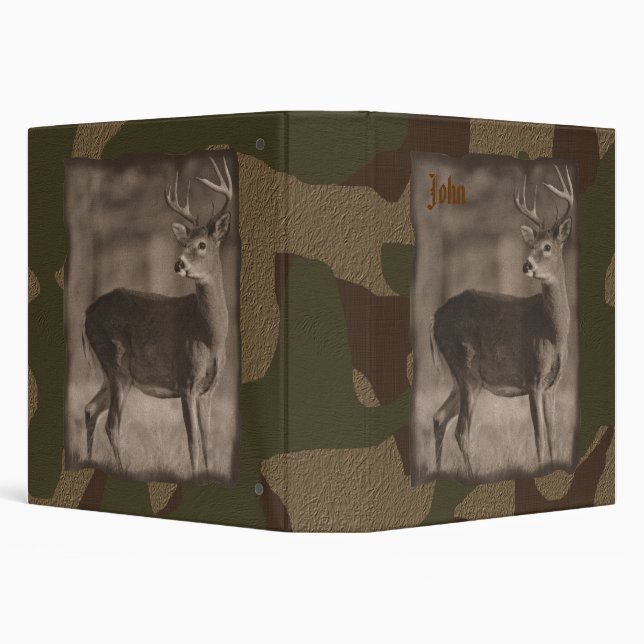 Camo  Deer Binder (Background)