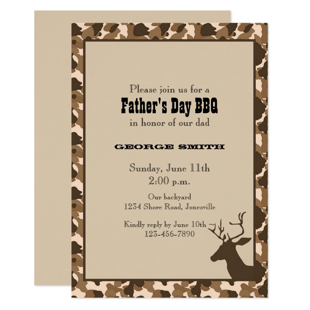 Fathers Day Invitations - RETRO INVITES