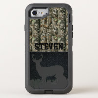 Camo Deer Hunting Personalized Phone Case