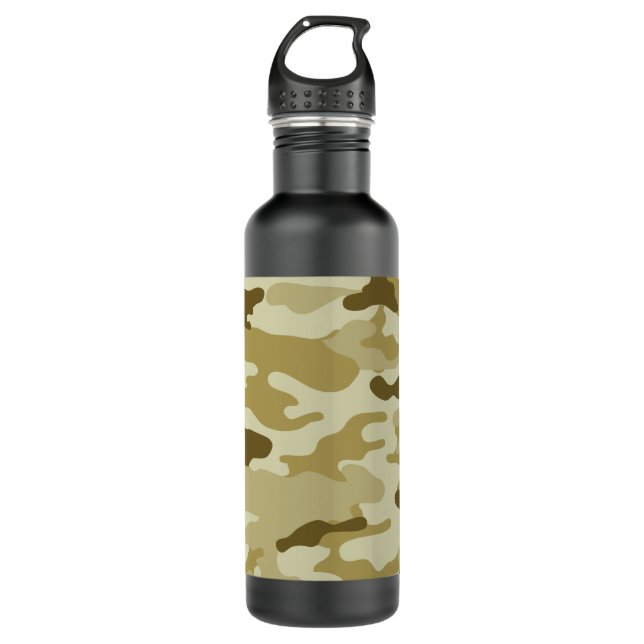 Camo Desert Light Liberty Bottleworks Water Bottle (Front)