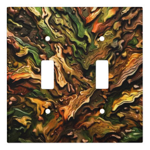 Camo Design  Light Switch Cover