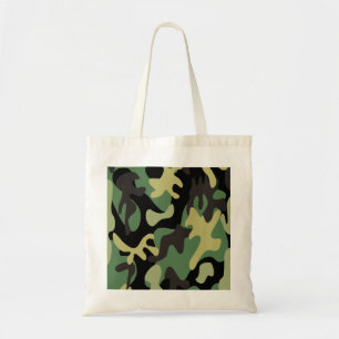 camo design tote bag