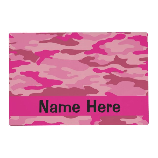 Camo Dog Placemat - Hunting Dog Gifts (Front)