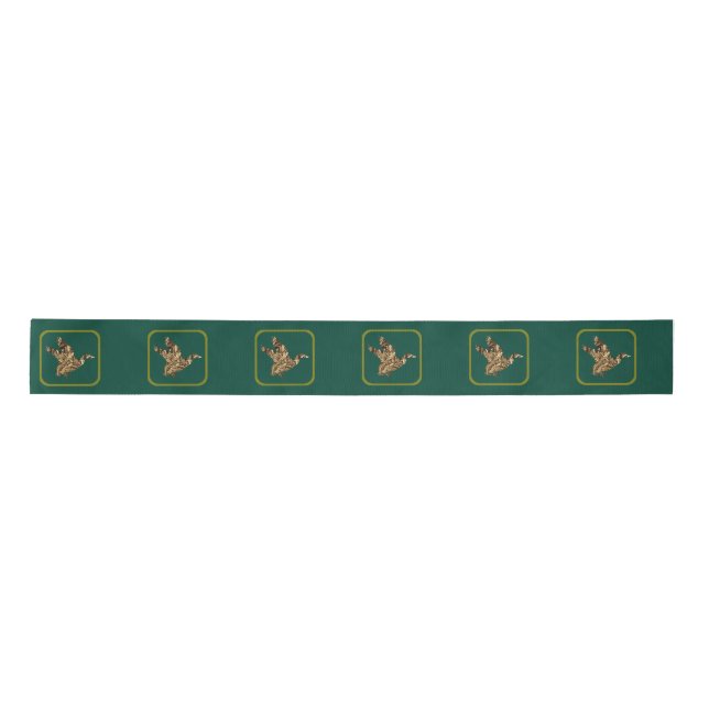 Camo Duck In flight Ribbon  (Front)