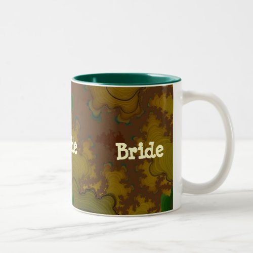 Camo Fractal Bride Mug