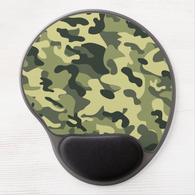 Camo Gel Mouse Pad (Front)