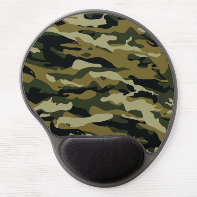 Camo Gel Mouse Pad (Front)