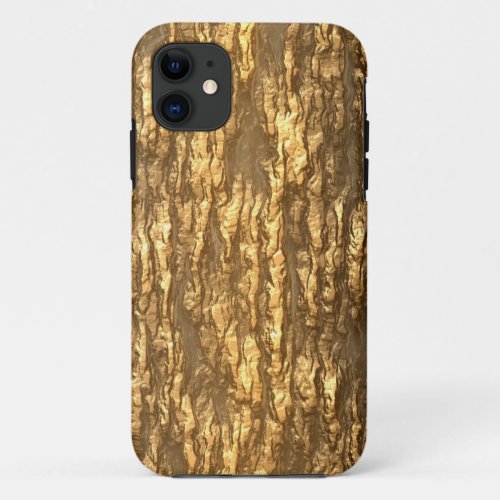 Camo _ Gold Bark iPhone 11 Case