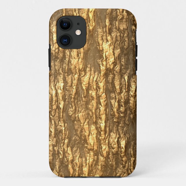 Camo - Gold Bark Case-Mate iPhone Case (Back)