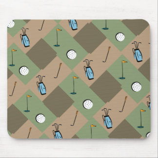 camo-golf days mouse pad