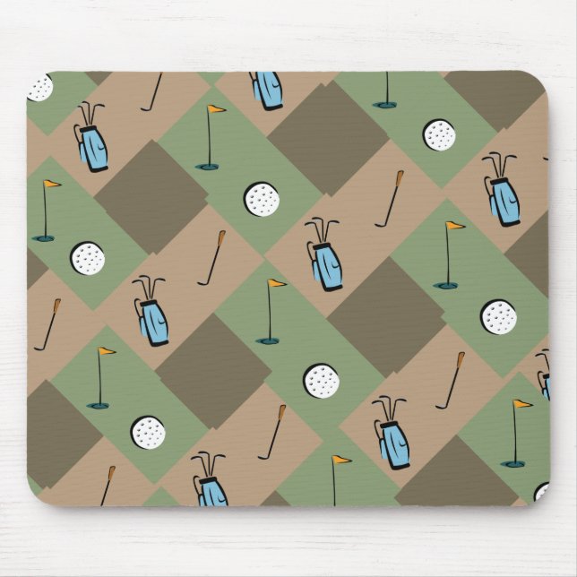 camo-golf days mouse pad (Front)