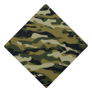 Camo Graduation Cap Topper
