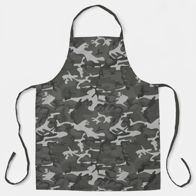 Camo Gray Apron (Front)