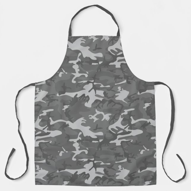 Camo Gray Apron (Front)
