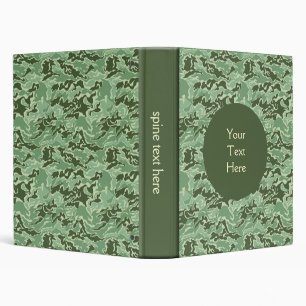 Camo green Binder