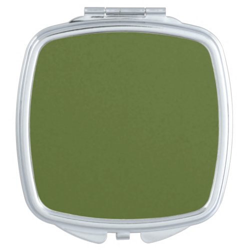 Camo green  compact mirror
