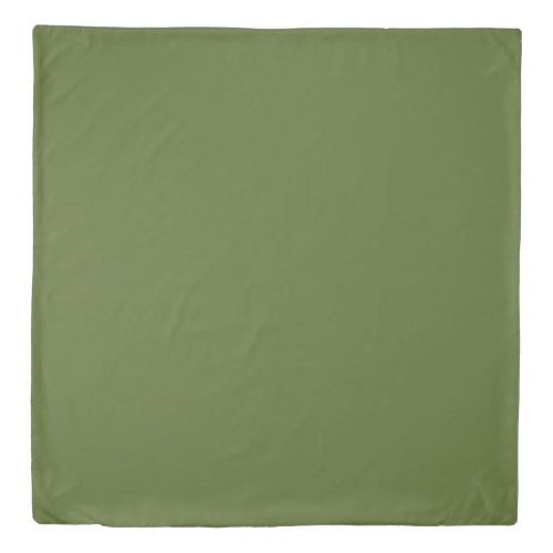 Camo green duvet cover