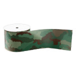 Camo Grosgrain Ribbon