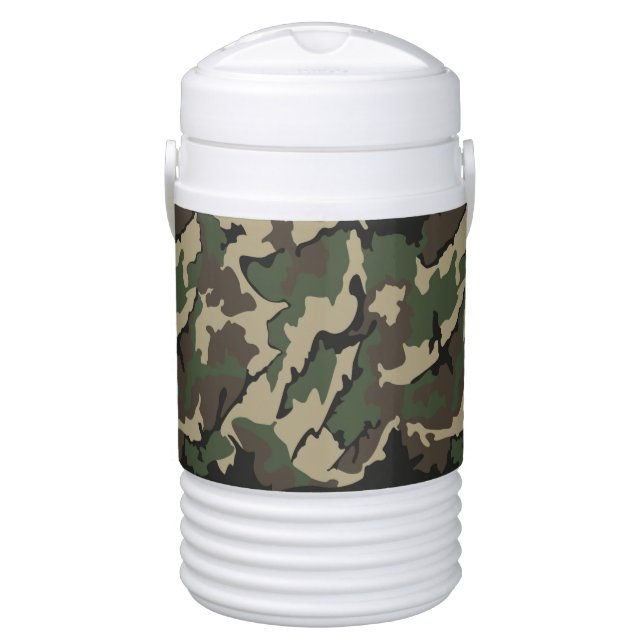 Camo, Half Gallon Beverage Cooler (Front)
