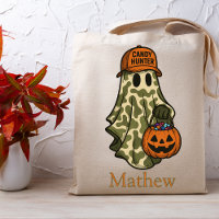 Camo Halloween Ghost Candy Hunter Trick Or Treat