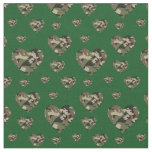 Camo Hearts Country Camouflage Fabric