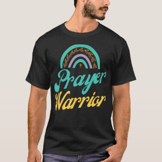 Camo Heels Prayer Warrior Jesus Christian God Desi T-Shirt