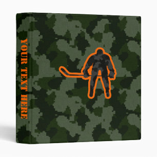 Camo Hockey Binder