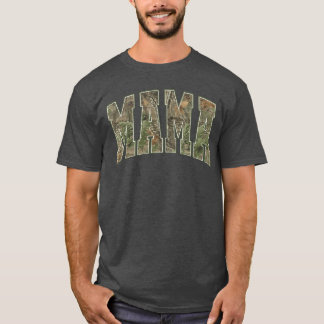 Camo Hunting Mama Old Camo Mom Mothers Day Hunting T-Shirt