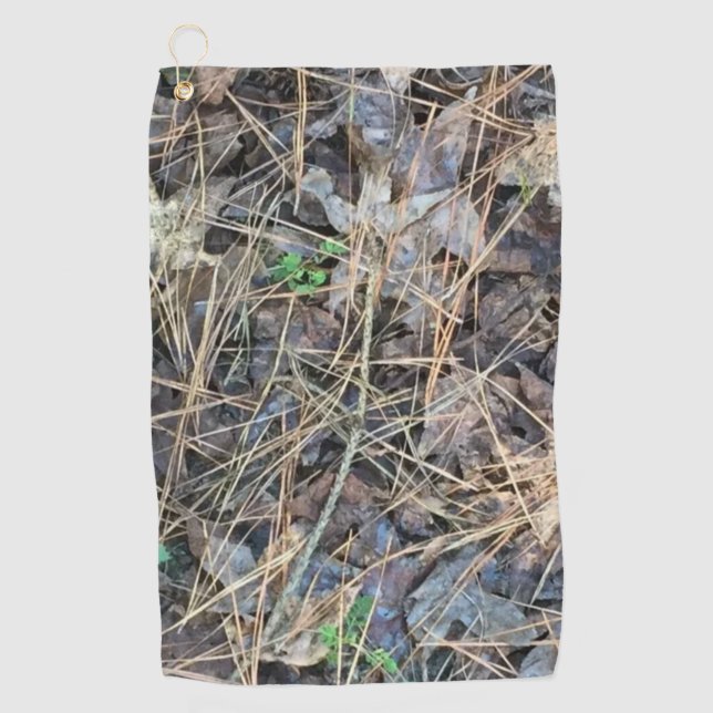 Camo Hunting Towel, Camouflage  Golf Towel (Front)
