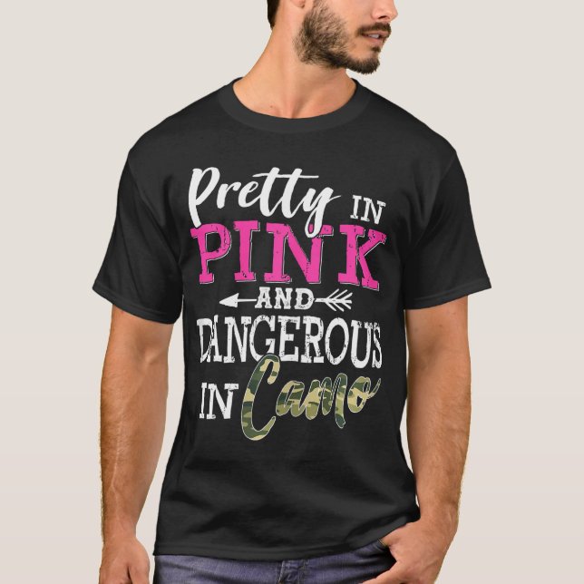 Camo Hunting Women Camouflage Hunting Lover Women  T-Shirt (Front)
