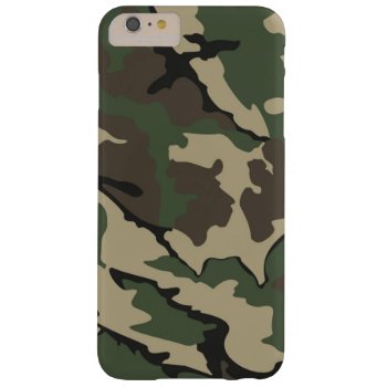 Camo Iphone 6/6s Plus  Barely There Case by StormythoughtsGifts at Zazzle