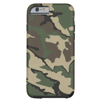 Camo Iphone 6/6s  Tough Case by StormythoughtsGifts at Zazzle