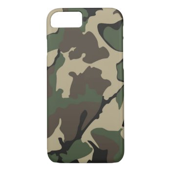 Camo Iphone 7  Barely There Case by StormythoughtsGifts at Zazzle