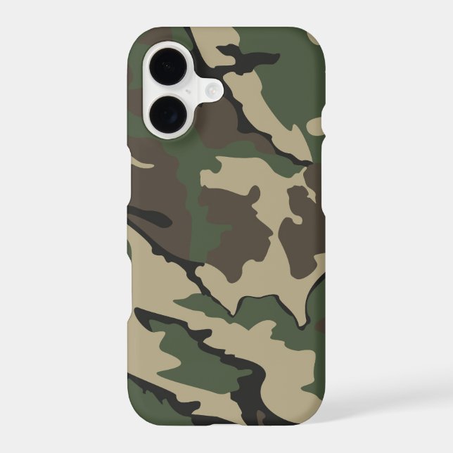 Camo iPhone 7 Plus, Barely There Case (Back)