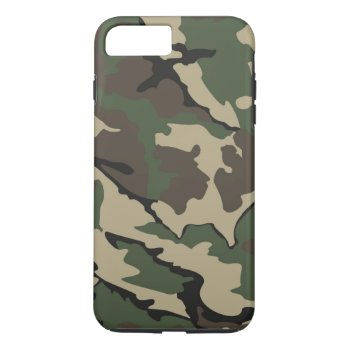 Camo Iphone 7 Plus  Tough Case by StormythoughtsGifts at Zazzle