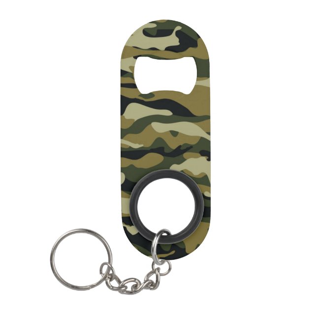 Camo Keychain Bottle Opener (Front)