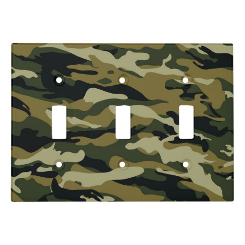 Camo Light Switch Cover