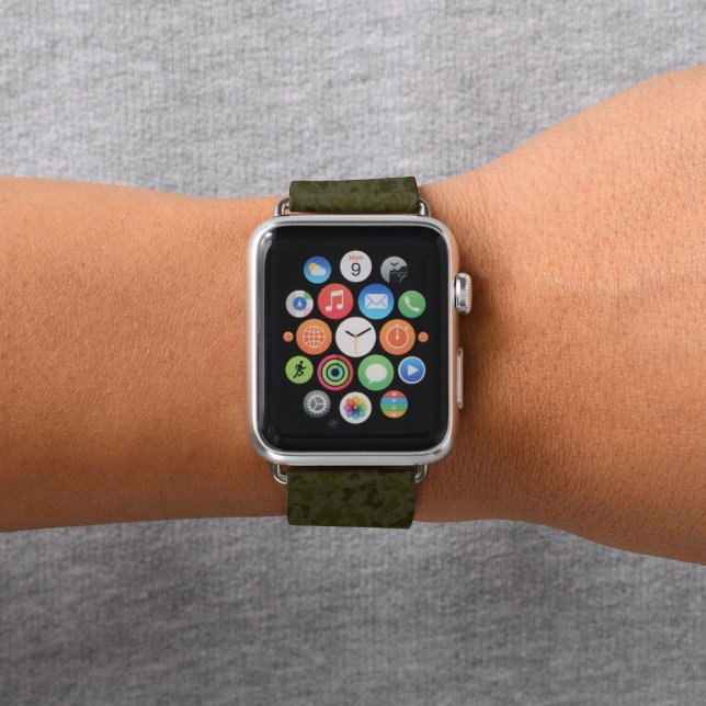 Camo Marble Apple Watch Band (In Situ)