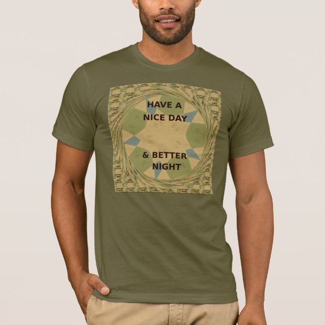 Camo Men's Bella Canvas Organic T-Shirt (Front)