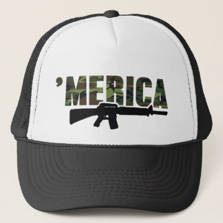 Camo 'MERICA Rifle Hat