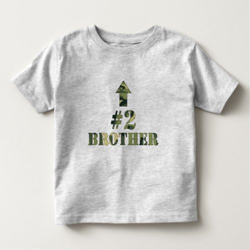 Camo Middle Brother shirt  Im the 2 brother