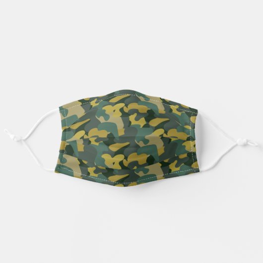 Camo Military Camouflage Under Cover (Front, Unfolded)