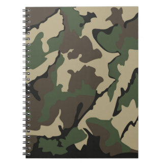 Camo, Notebook (80 Pages B&W)
