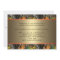 Camo & Orange Sweet Sixteen Invitation